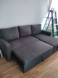 L shape sofa bed 