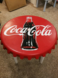 Coca-Cola table with umbrella 