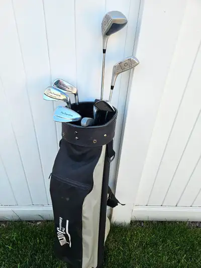 Golf Bag and Clubs, View more
