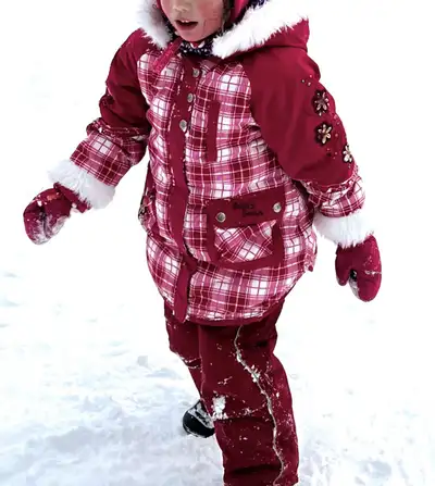Quality warm Girl snowsuit  size  3  and  4, View more