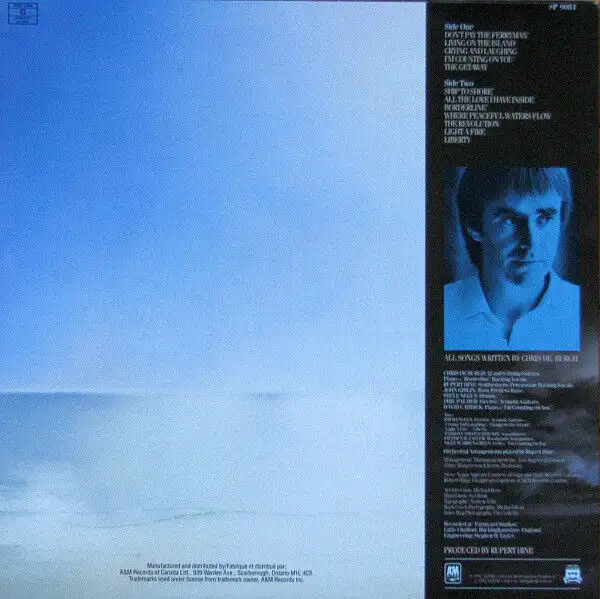 Chris De Burgh - The Getaway (LP)62863263554689121