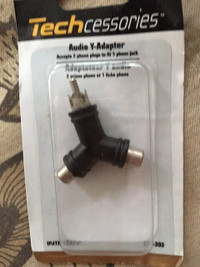 new Audio Y adapter accept