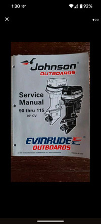Evinrude Johnson service manual