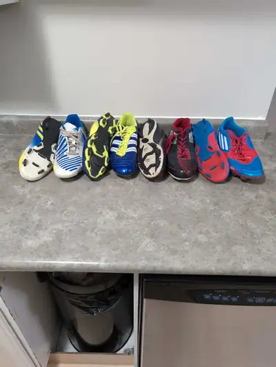 Cleats 2 size 11 2 Size 12, View more
