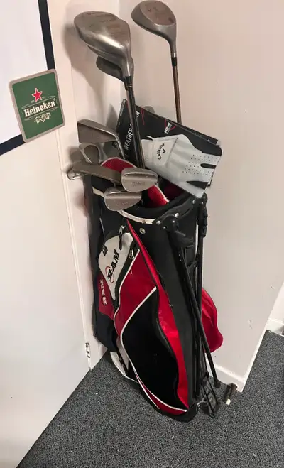 TITLEIST GOLF CLUBS SET!!GREAT PRICE Incl BAG+BRAND NEW GLOVES!!, View more