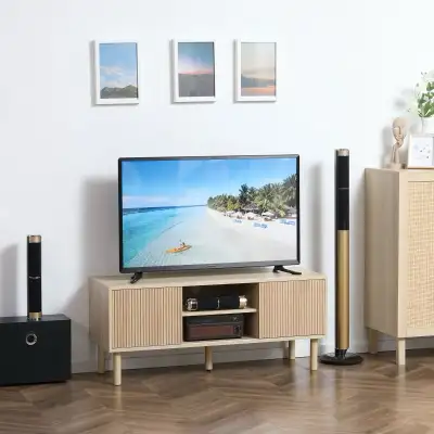 Natural Modern TV Stand for TVs up to 50", TV Cabinet  , View more