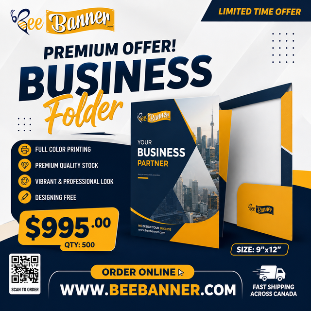 Custom Business Folders Printing | Presentation Folders |