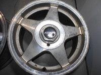 15" Fittipaldi 5-Spoke Alloy Wheels by Route OZ - 2 Only w/Caps