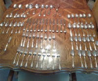 Stainless steel,  ONEIDA / 81 pieces