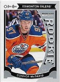Connor McDavid Rookie cards and inserts