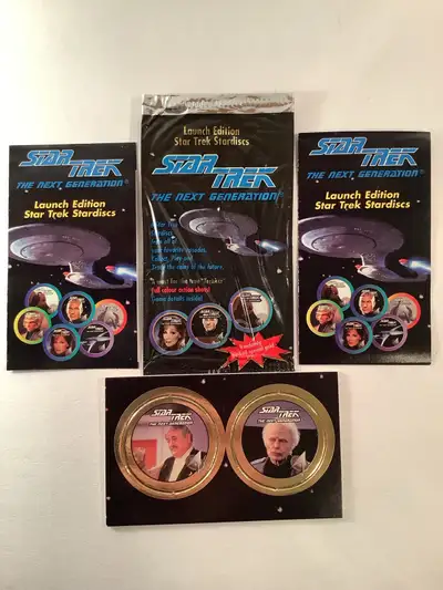 Star Trek TNG 1994 Stardisc Complete Collection ( 60 ), View more