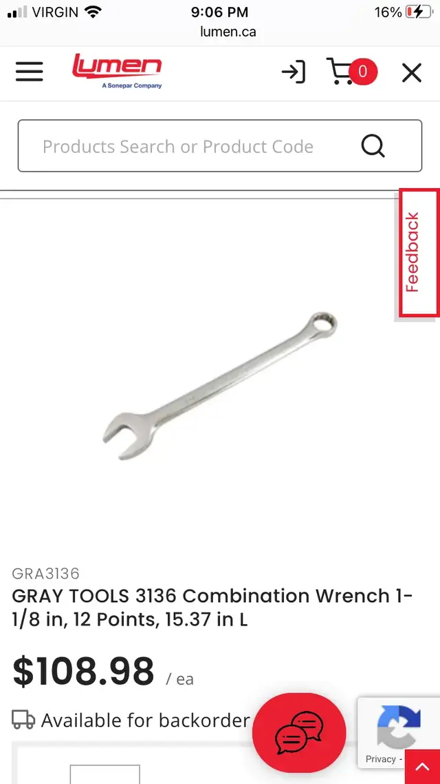 Gray Tools combination wrench64141833847555123