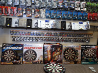 Darts, Dart Board, Over 400 sets of darts ,fights and more..
