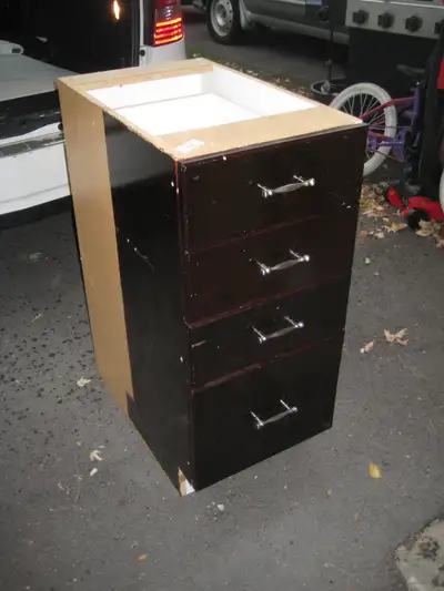 FS: some furnature items: 4 drawer unit, floor fan, bedsite unit, View more