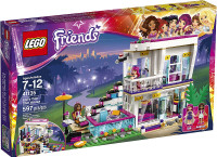 LEGO Friends.USED. Livi's Pop Star House Building Kit(597 Piece)