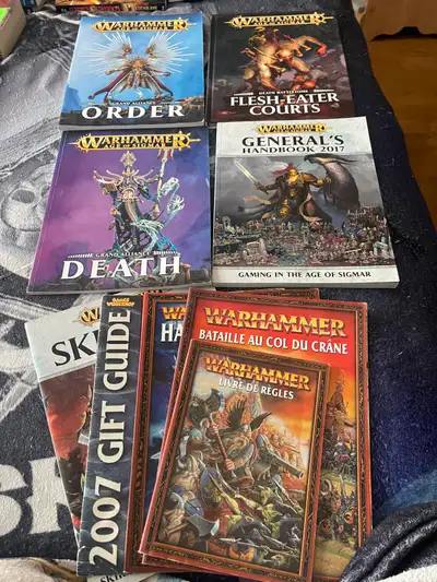 Lot livres Warhammer Age of Sigmar, View more