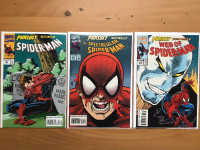 Spider-Man “Pursuit” 3 Part Storyline NM, All 3 Comics for $20