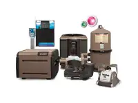 Pool heaters, pumps, filters, salt systems on sale now!