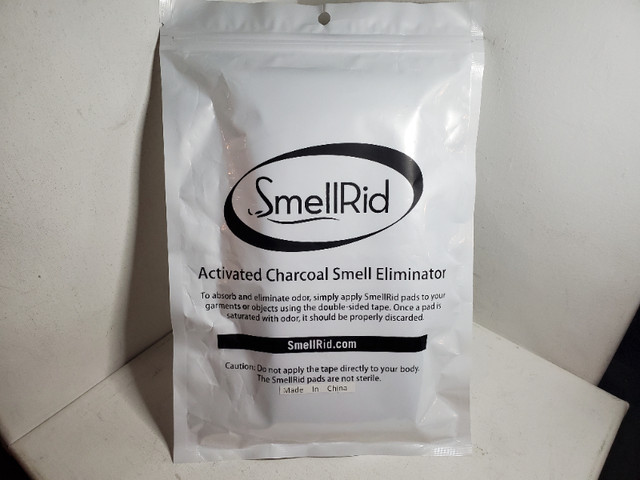 SmellRid Activated Charcoal Smell Eliminator 4"x4" 12pcs dans Autre  à Ouest de l’Île