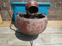 Patio Water Fountain -- Works/Sounds GREAT!!