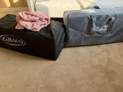 Playpen & mattress , View more