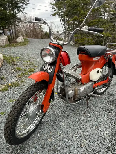 Up for sale two highly desirable 1960s Honda CT90 Trail bikes. One bike is ready to go. I installed...