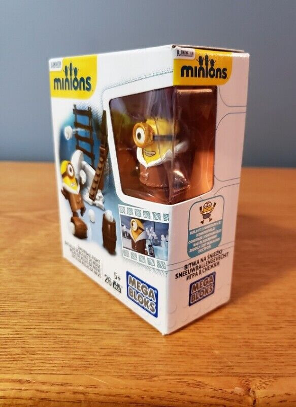 Despicable Me Minions Mega Bloks Snowball Fight - NEW in Toys & Games in Calgary - Image 2