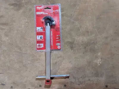Milwaukee Tool 1.25 -inch Basin WrenchModel # 48-22-7001, View more