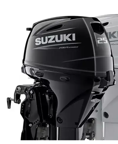 It has remote steering, electric start, and power tilt and trim. I purchased the outboard in March t...