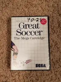 Sega Game - Great Soccer
