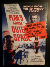 Vintage DVD -Plan 9 From Outer SpaceCond.Sold
