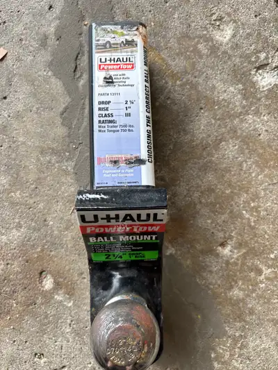 ball mount U-Haul, View more