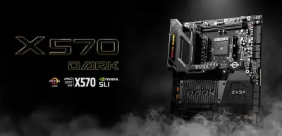 selling off a brand new in-box still sealed evga x570 dark motherboard for the amd am4 socket ryzen...
