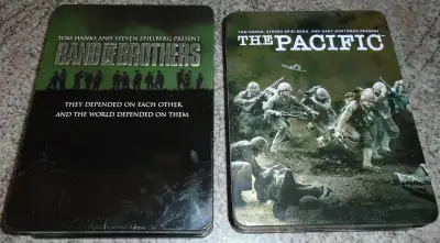 Band Of Brothers and The Pacific - both series for $35, View more