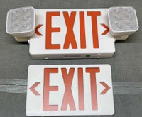 NEW Emergency EXIT sign with LED lights