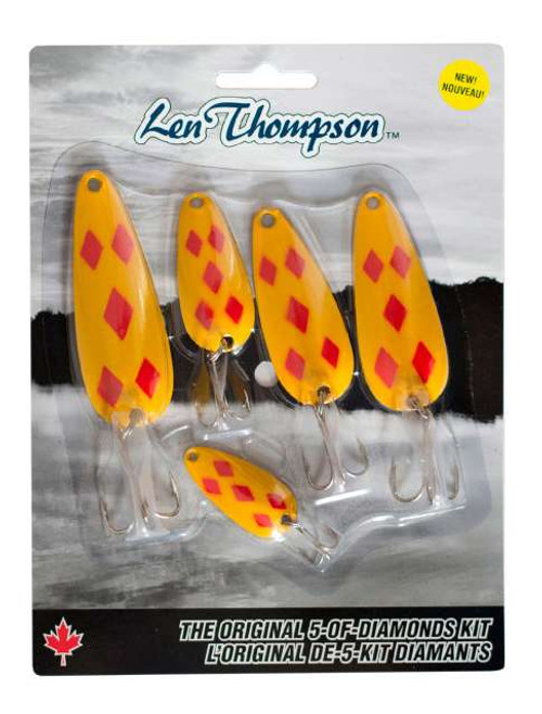 len thompson lucky 5 fishing lures brand new in package in Fishing, Camping & Outdoors in Regina