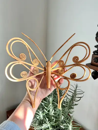 Vintage Handmade  Butterfly Wall Decor, View more