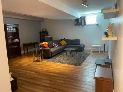 Large Finished Basement for Rent – $1,200/Month (All Inclusive) Available Immediately or September 1...