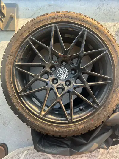 Uniroyal Ice and Snow 4 was bought last winter from the VW dealership. Used for 1 season on my 2024...