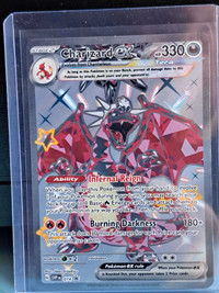 Pokémon Card- Shiny Charizard EX SVP 074 Promo Paldean Fates