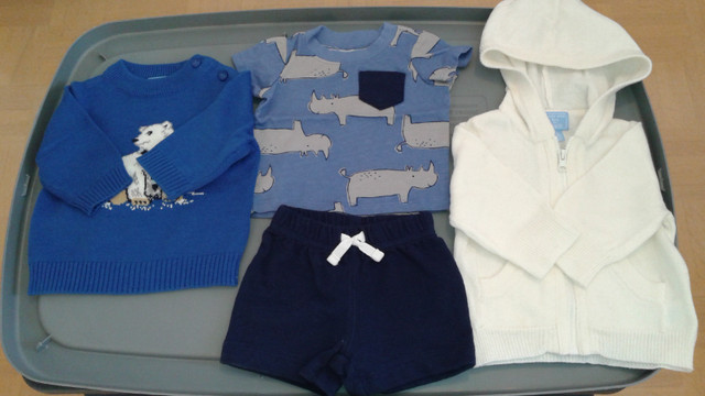 Vêtements bébé garçon/Baby boy clothes (Nb et 0-3mois) dans Vêtements - 0 à 3 mois  à Ville de Montréal - Image 3