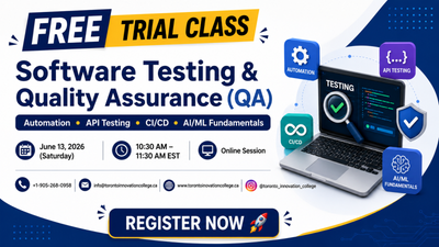 FREE Trial Class – Software Testing & Quality Assurance, View more