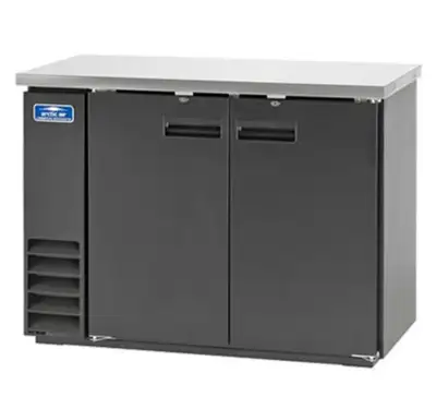 You are viewing a brand new Open Box 2 Door Solid Back Bar Refrigerator Cooler . This pricing is bas...