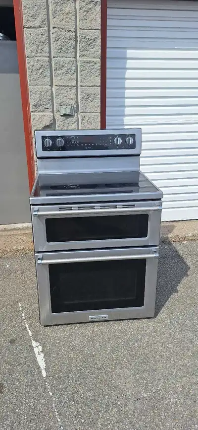 cuisinière kitchenaid à  double porte Livraison possible , View more