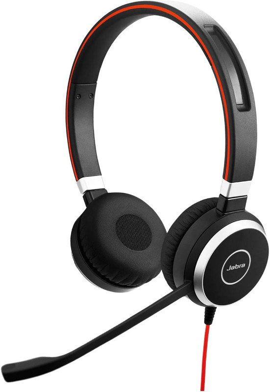 Jabra Evolve 40 HSC017 ENC010 Stereo PC/Phone headset brand-new in Speakers, Headsets & Mics in Markham / York Region - Image 3