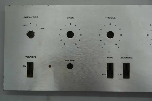 FACEPLATE: Pioneer Stereo Amplifier (Model: SA-6500) in Stereo Systems & Home Theatre in Calgary - Image 3