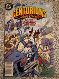 CENTURIONS #4 (1987) DC Comics VINTAGE 80S Kenner Toy Cartoon