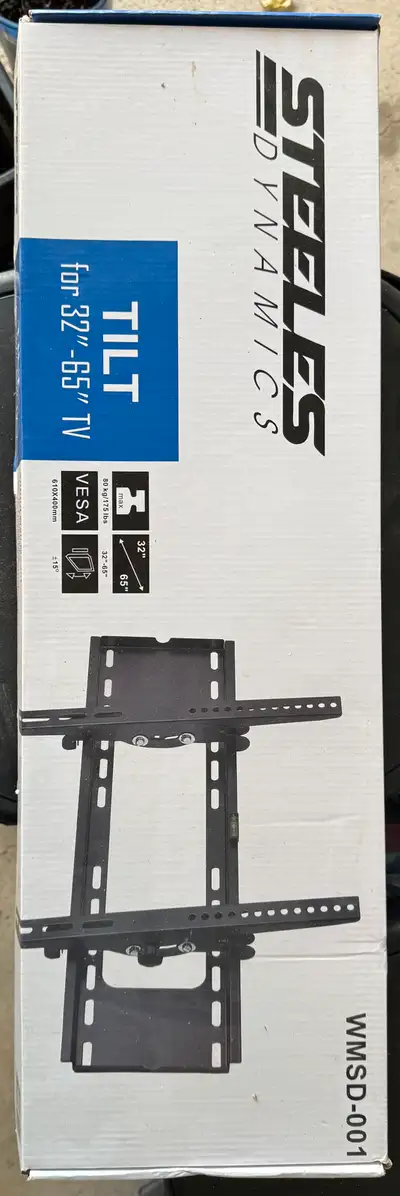 Wall mount TV stand 32”-65” Brand new, View more