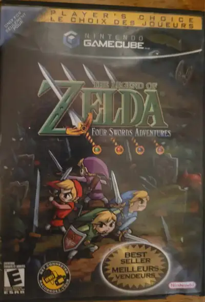 Have a copy of The legend of Zelda Four swords adventures for the Nintendo Gamecube for $80 Please C...