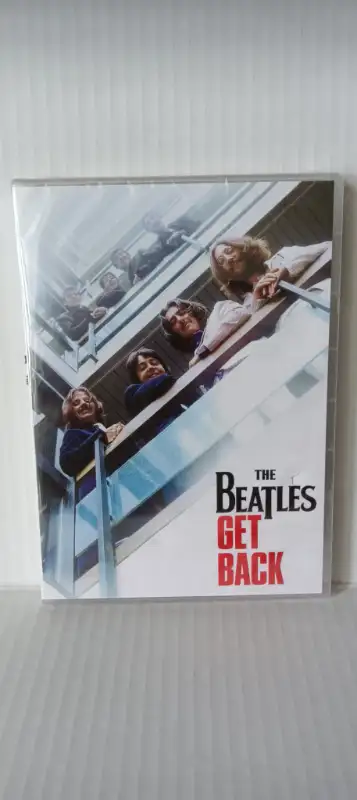 The Beatles: Get Back (DVD, 2021) 3-Disc Set NEW FACTORY SEAL